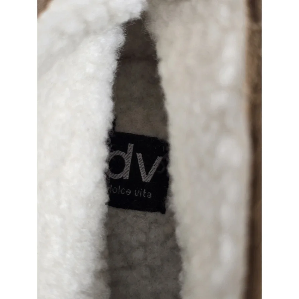 New Dolce Vita Kandy‎ Girls Youth Boots Size 2  Faux Fur